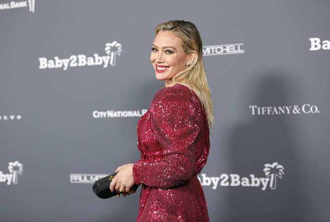 US actress Hilary Duff taps Lebanese designer for press event