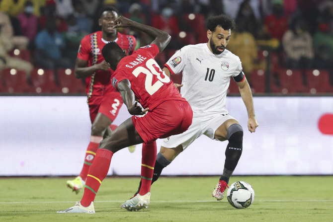 Salah strike gives Egypt victory over Guinea-Bissau at Cup of Nations