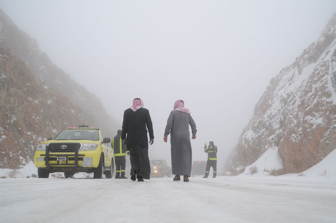 Parts of Saudi Arabia record sub-zero temperatures, NCM forecast cold wave to continue until weekend