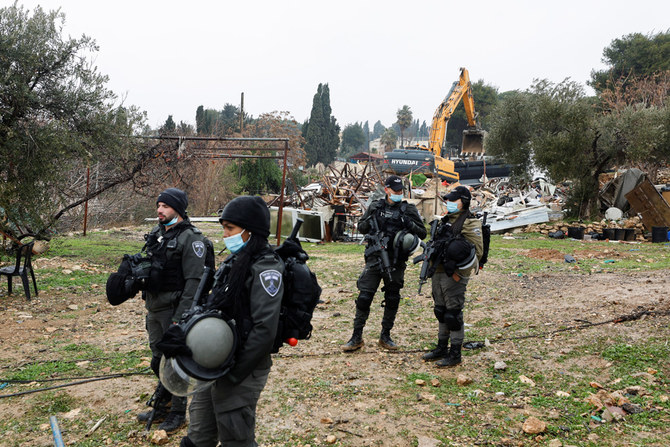 Israeli armed police raze Jerusalem home in predawn raid, arrest residents
