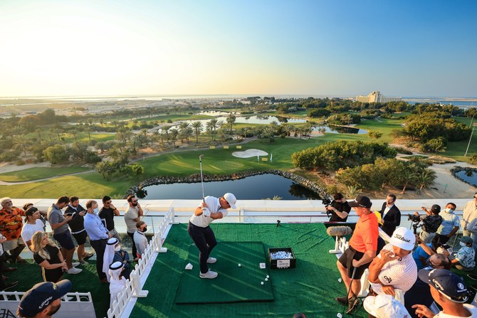 Golfer Paul Casey hits heights in UAE with victory in Rooftop Charity Challenge