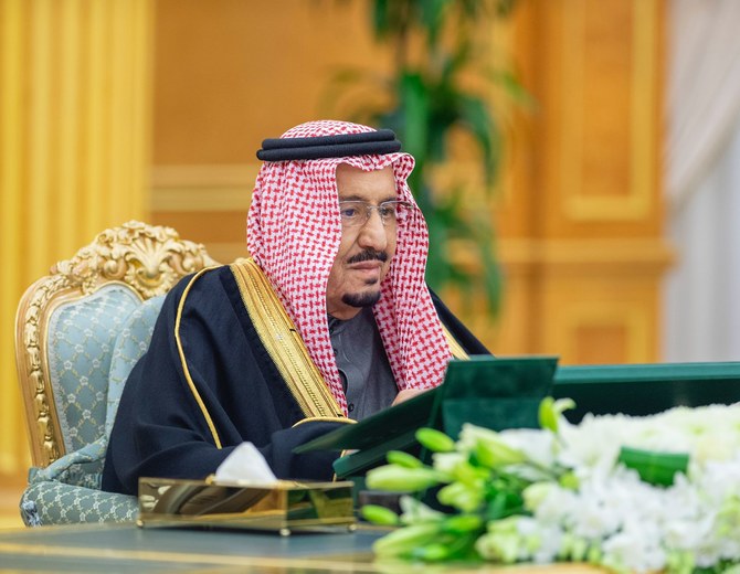 King Salman chairs Saudi Cabinet meeting in person for first time in two years