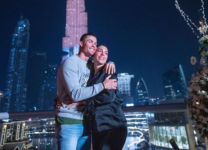 Cristiano Ronaldo lights up Burj Khalifa for model Georgina Rodriguez’s birthday