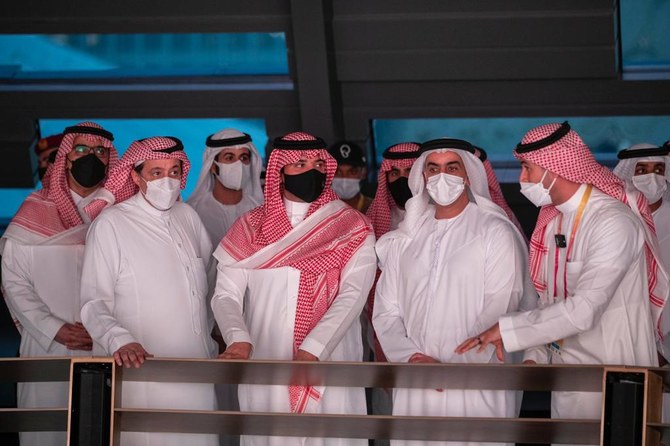 Saudi Arabia’s interior minister visits Kingdom’s pavilion at Dubai Expo 2020