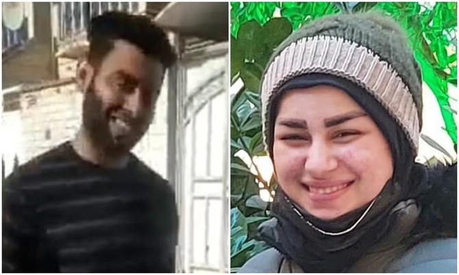 Police suspect that Mona Heidari (R), 17, was killed by her husband (L) and brother-in-law in the southwestern city of Ahvaz. (Screenshots/Social Media)