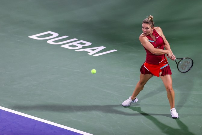 Simona Halep advances to second round of Dubai Duty Free tennis championships