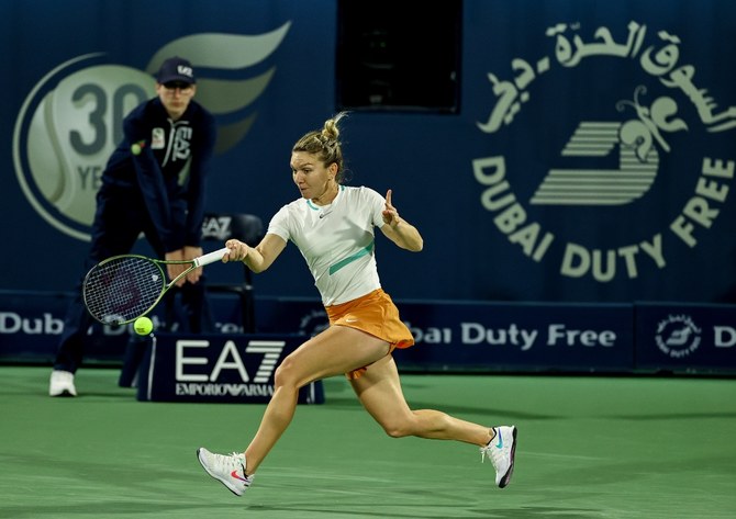 Simona Halep to face Jelena Ostapenko in semifinals of Dubai Duty Free Tennis Championships