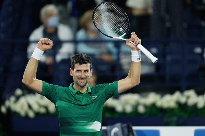 Djokovic advances at Dubai Duty Free Tennis Championships as Murray denied 700th career win
