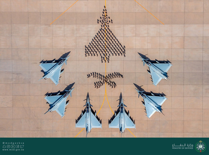 Royal Saudi Air Force chief reviews preparations for Cobra Warrior 2022 exercise in UK