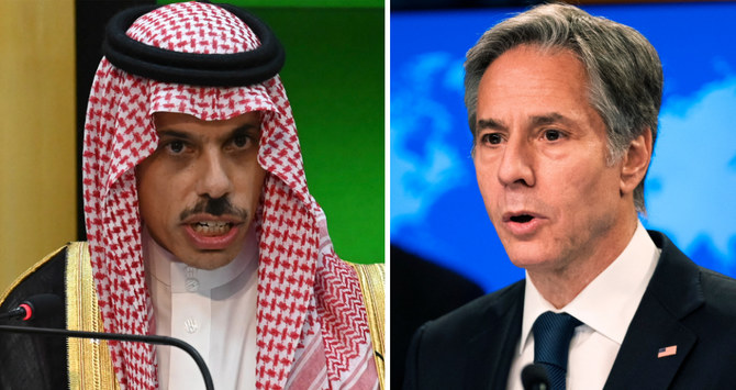FM Prince Faisal, Blinken discuss  strategic Saudi-US relations