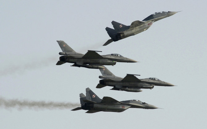 Pentagon says Poland’s jet offer for Ukraine ‘not tenable’