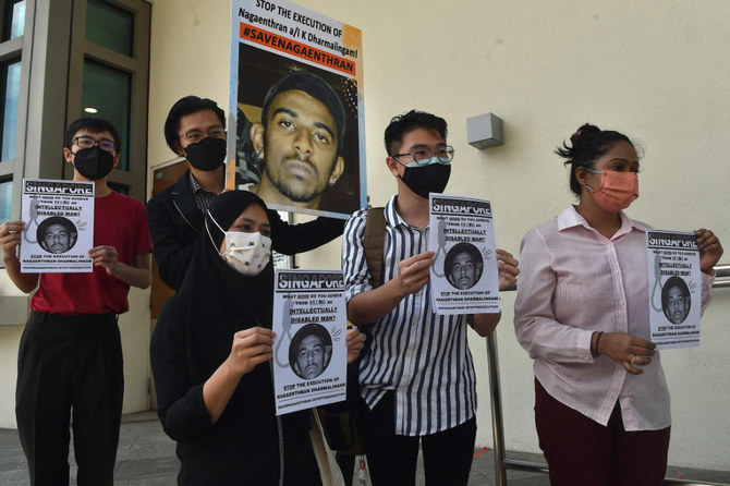 Activists seek Singapore clemency for disabled Malaysian man on death row