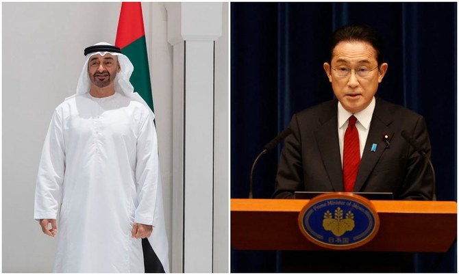 Abu Dhabi crown prince to Japanese PM: UAE keen to maintain energy security, global markets stability