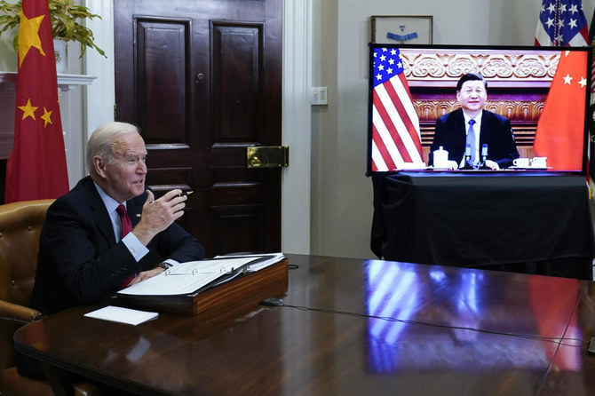 In video call, Biden presses China’s Xi on Russia support
