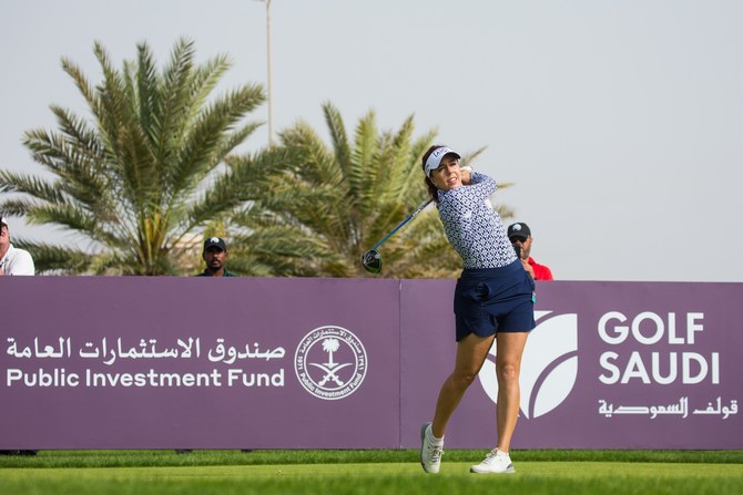 Georgia Hall storms into the final day at the Aramco Saudi Ladies International with five-shot lead