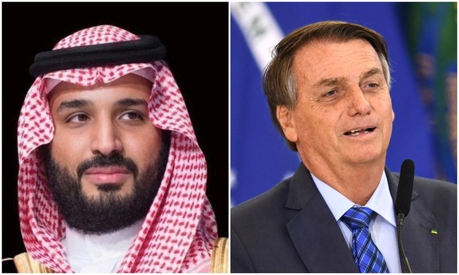 Saudi crown prince and Brazil president review bilateral relations during phone call