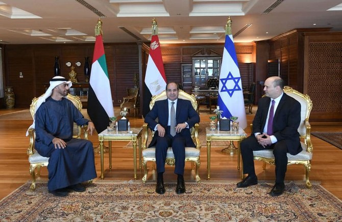 Egypt’s Sisi hosts UAE, Israeli leaders at Red Sea resort: presidency