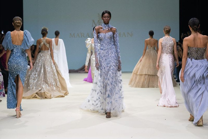 Arab Fashion Week kicks off with glitzy designs
