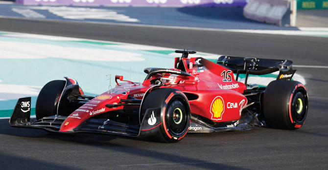 Leclerc fastest in Saudi Arabian Grand Prix opening practice