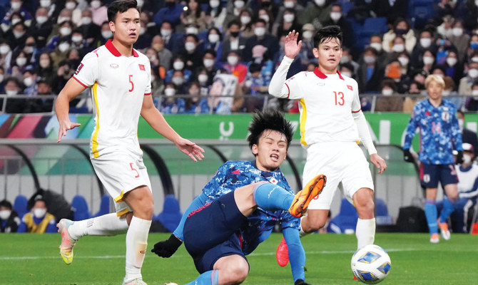 World Cup-bound Japan end on flat note with Vietnam draw
