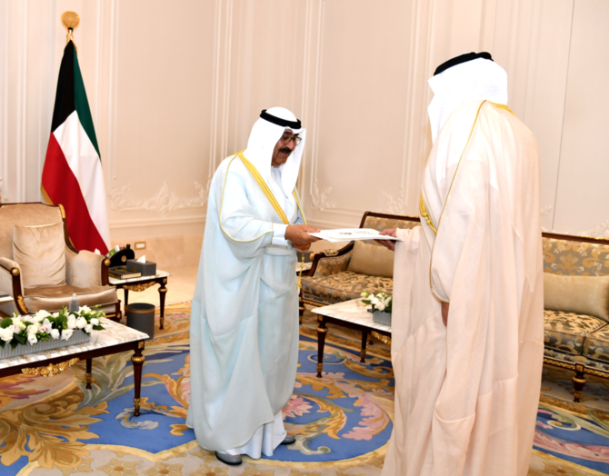 Kuwait’s Crown Prince receives government’s letter of resignation 