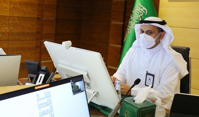 Saudi Health Minister Fahad Al-Jalajel. (SPA)