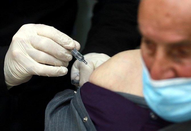 More than 4.7 million individuals have taken the first dose of COVID-19 vaccines so far, while 4.4 million persons have been double-jabbed. (AFP/File Photo)