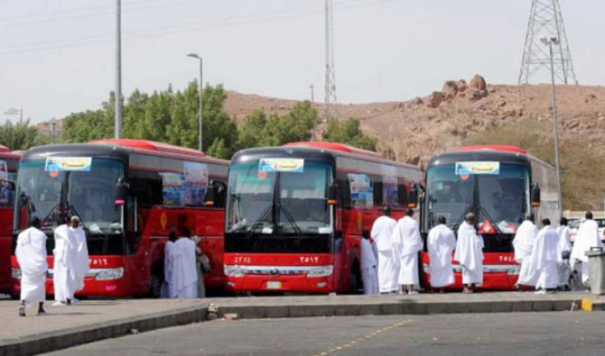 The bus shuttle service in Makkah, which was implemented three decades ago, has facilitated in organized traffic movement. Decades ago, people took arduous trips to Makkah on foot or camels. (Supplied)