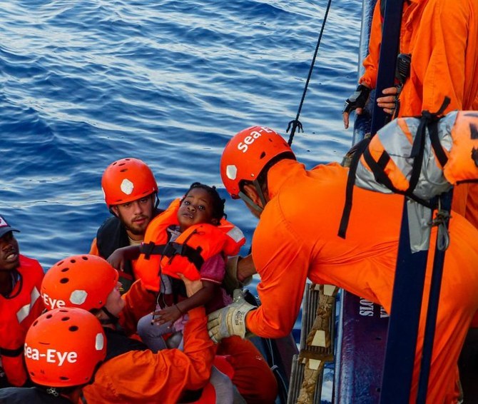 UN says boat capsizes off Libya, 35 dead or presumed dead