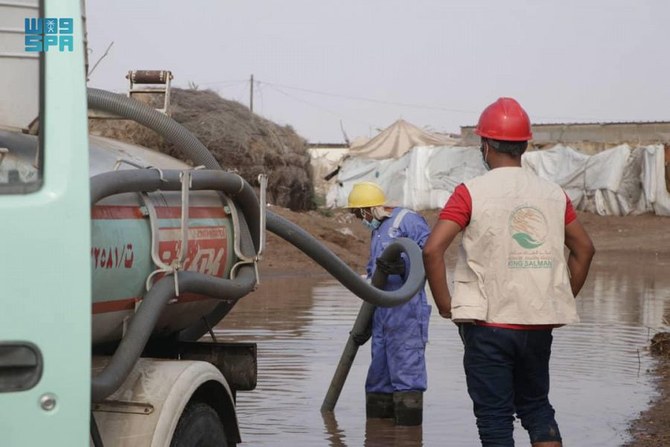 KSrelief continues water supply project in Yemen’s Hodeidah