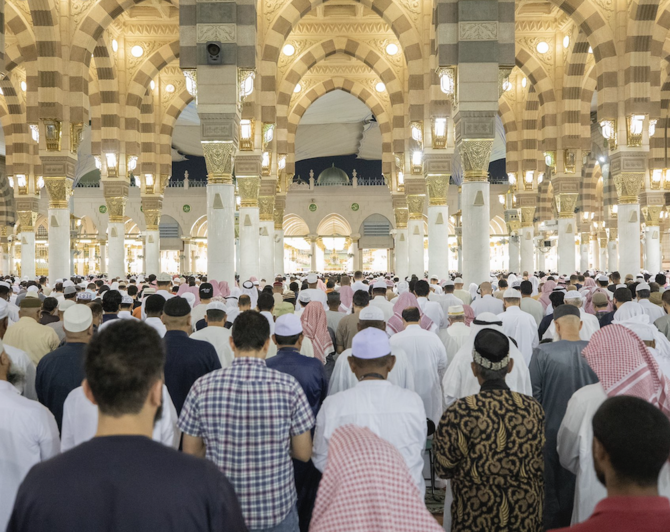 4,000 people to observe itikaf in Prophet’s Mosque during last ten days of Ramadan