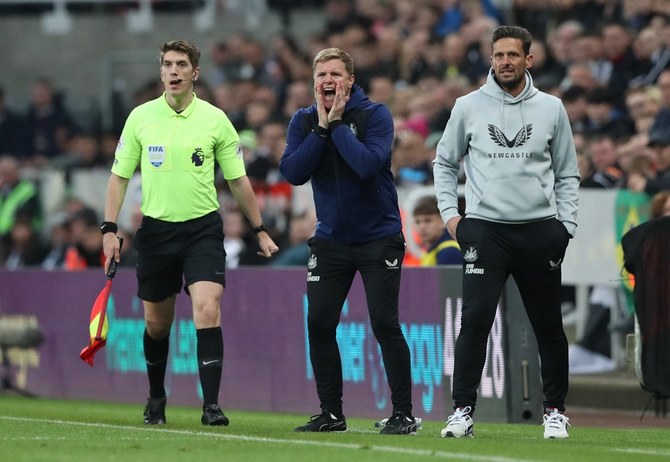 Eddie Howe expects no drop in standards as Newcastle march towards Premier League safety