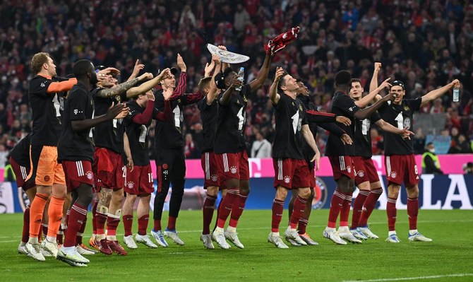 Bayern Munich win record 10th consecutive Bundesliga