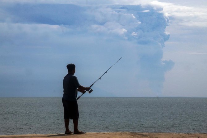 Indonesia’s Anak Krakatoa volcano erupts, spews huge ash tower