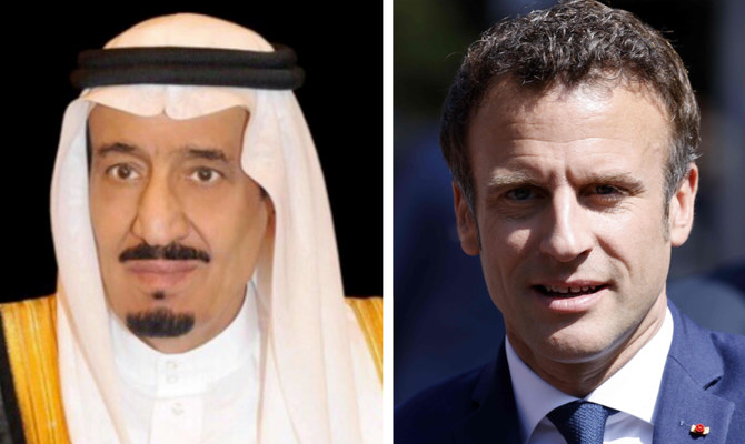 Saudi King, crown prince congratulate French president on re-election