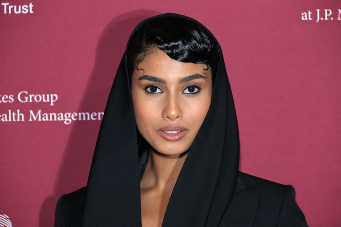 Model Imaan Hammam attends star-studded US gala in style  