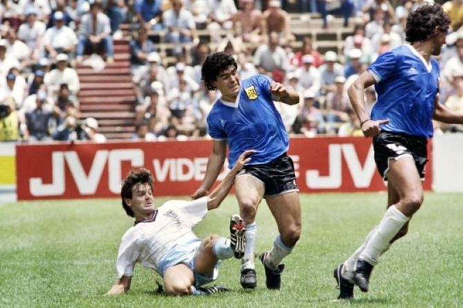 Maradona’s ‘Hand of God’ World Cup shirt auctioned for $9.3m