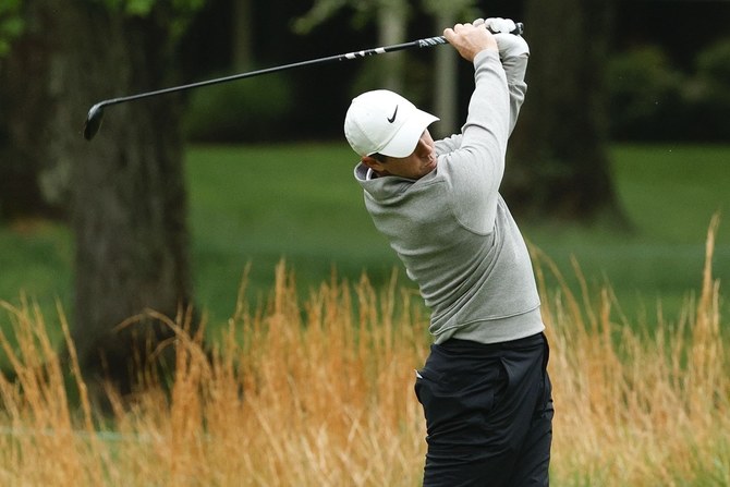 'Good vibes’ for McIlroy as he defends title at soggy Wells Fargo