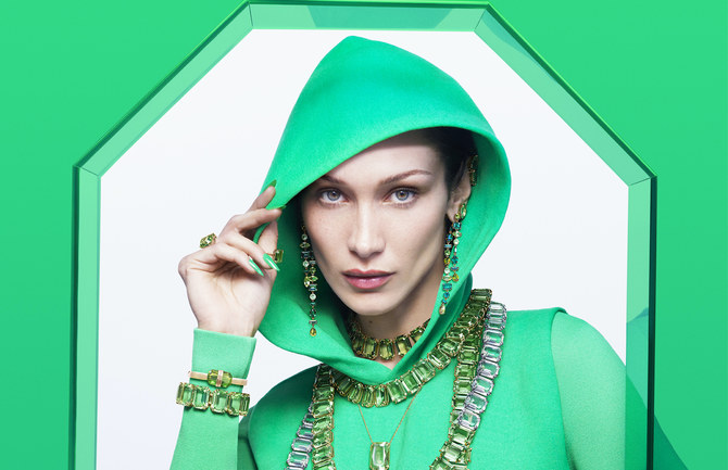 Bella Hadid the new face of jewelry label Swarovski