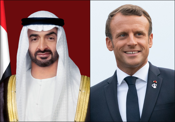 Abu Dhabi crown prince congratulates France’s Macron on re-election