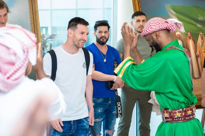 Lionel Messi arrives in Jeddah after being unveiled as Saudi Arabia’s new tourism ambassador