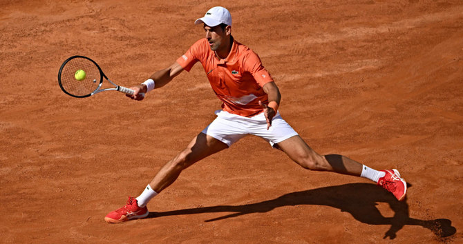 Djokovic, Jabeur progress in Rome but back injury stops Raducanu