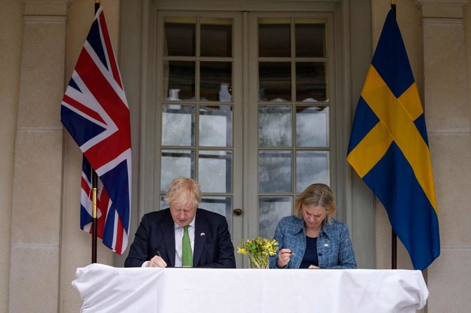 Britain pledges to defend Sweden if it’s attacked