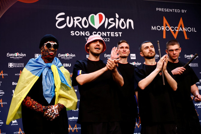 Folk rappers from Ukraine win Eurovision in musical morale boost