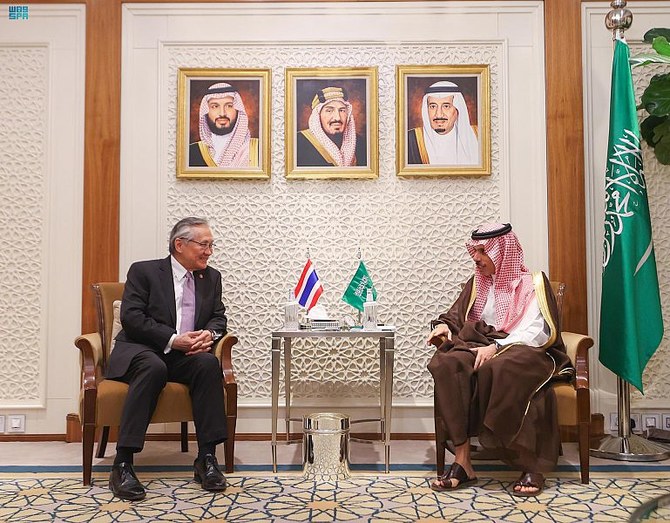 Saudi FM meets Thai counterpart in Riyadh