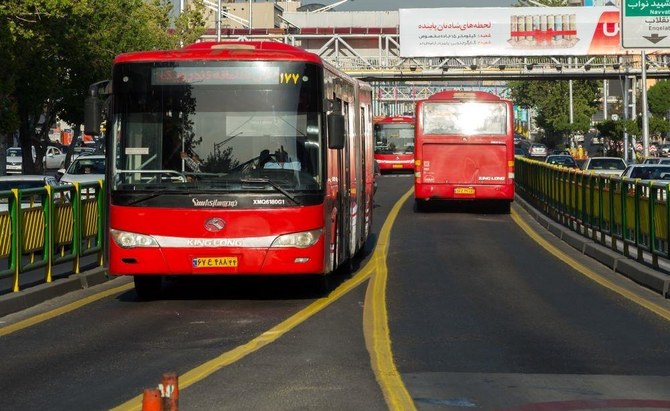 Iran bus drivers stage strike to protest low salaries