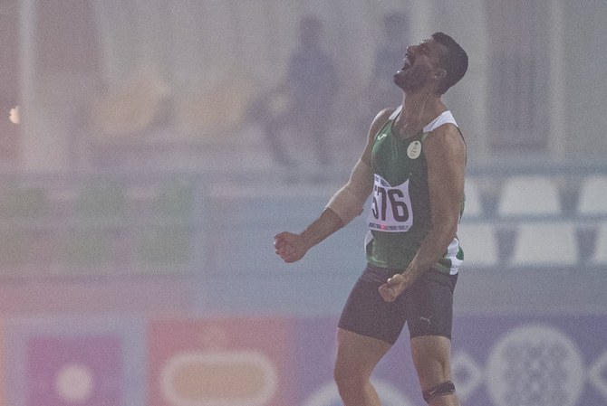 Ali Abdulghani wins javelin gold on successful first day for Saudi Arabia at GCC Games in Kuwait