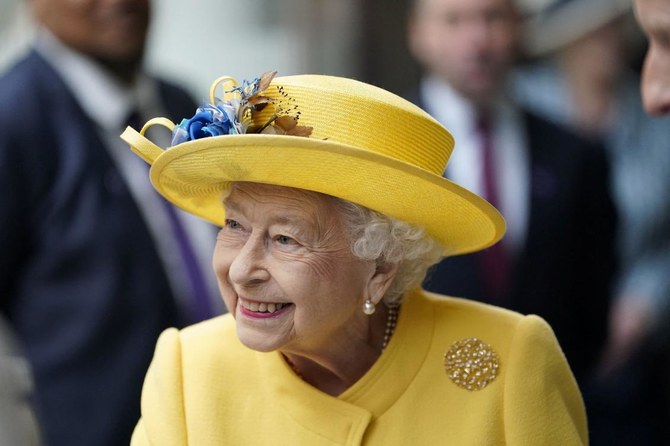 Britain’s Queen Elizabeth attends opening of London Tube line