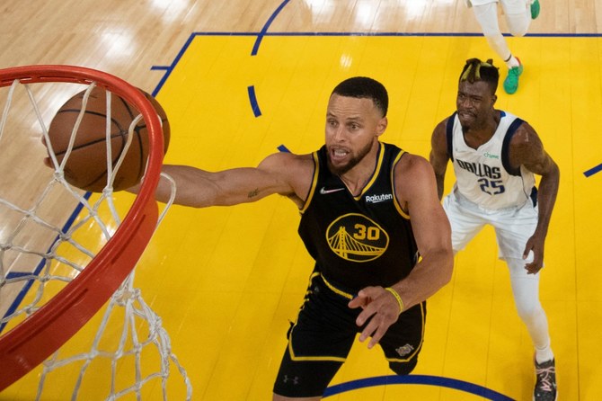 Curry, Warriors outgun Doncic, Mavs in West finals series opener