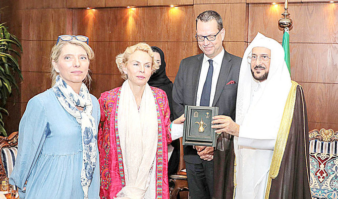 Saudi minister receives Swedish special envoy to the OIC. (Supplied)